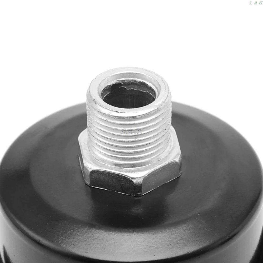 12.5mm 16mm 20mm Air Compressor Parts Metal Air Compressor Intake Filter Noise Muffler Silencer 1/2'' 5/8" 3/4'' Thread M12