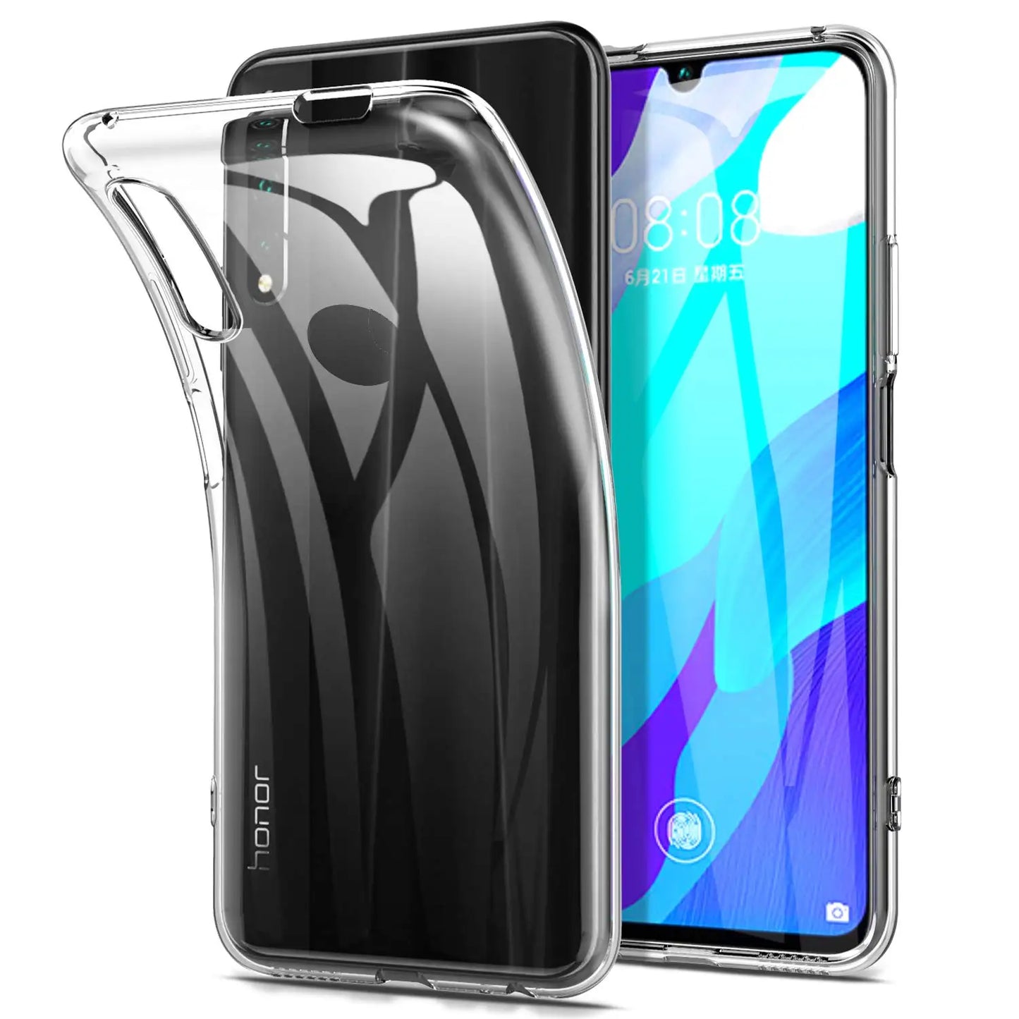 Transparent Mobile Phone Funda for Huawei Y9S P Samrt Pro 2019 Case Cover Ultrathin Soft TPU 360 Clear Shockproof PSmart Y9 S