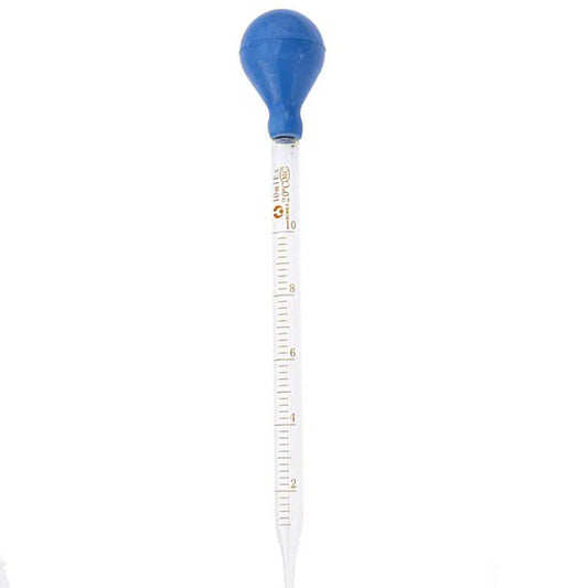 1/2/5pcs Dropper Pipette Glass Scale Line Lab Dropper Measuring Dropping Pipet Blue Rubber Head Pipettes Measuring