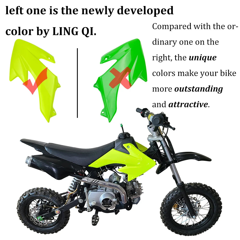 LINQ QI Plastic Fairing Body Kits Fit to CRF50 XR50, For CRF 50 Pit Dirt Motor Trail Bike 50cc 70cc 90cc 110cc 125cc 140