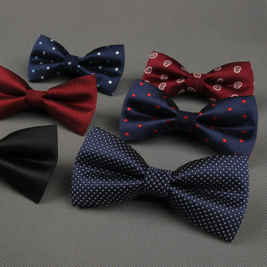 Reusable  business good fashion blue red wool Women children velvet boy girl men flexible green color bow tie black accessories