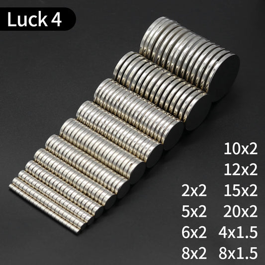 مغناطيس دائري 2x2,4x2,5x2,6x2,8x2,10x2,12x2,15x2,20x2 مم نيوديميوم N35 دائم NdFeB قوي للغاية قرص مغناطيسي قوي