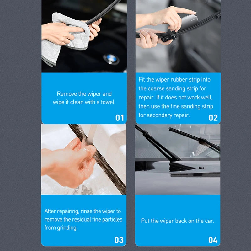 Ремонт щеток стеклоочистителя Baseus Car Универсальный инструмент для ремонта щеток стеклоочистителя автомобиля Комплект для ремонта щеток стеклоочистителя автомобиля Аксессуары