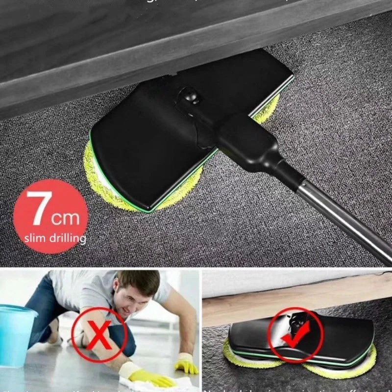 Mop With Spin Floor Washing Mops To Clean Floor Wireless Electric Broom Electric Smart Mop Cleaner Floor Household Cleaning Tool