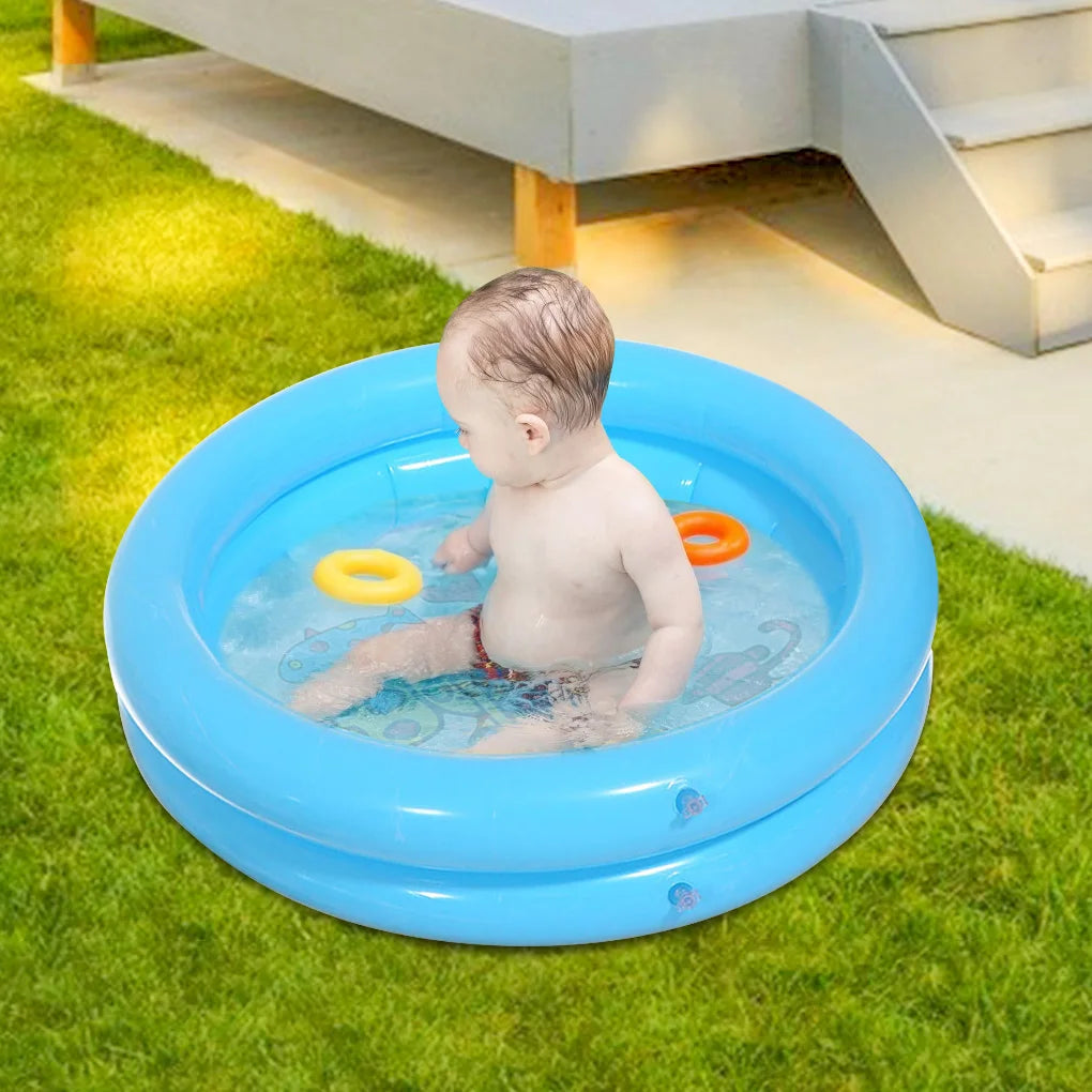 1PC 65X65CM Baby Swimming Pool Child Summer Kids Water Toys Inflatable Bath Tub Round Lovely Animal Printed Pool