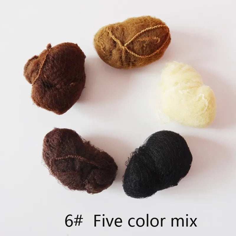 50pcs/20pcs Sample Order Five Colors Nylon Hairnets Invisible Soft Elastic Lines Hair Net