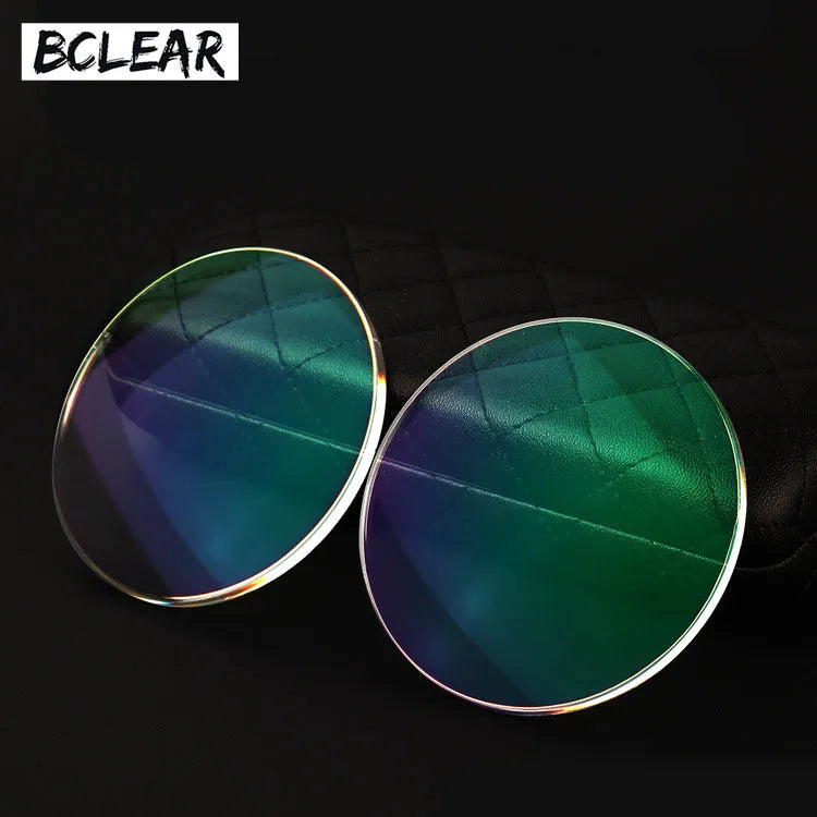 BCLEAR 1.61 Index Resin Lenses Optical Lens UV400 Reflective Coating Lens Optical Glasses Eyeglass for Myopia Short Sight