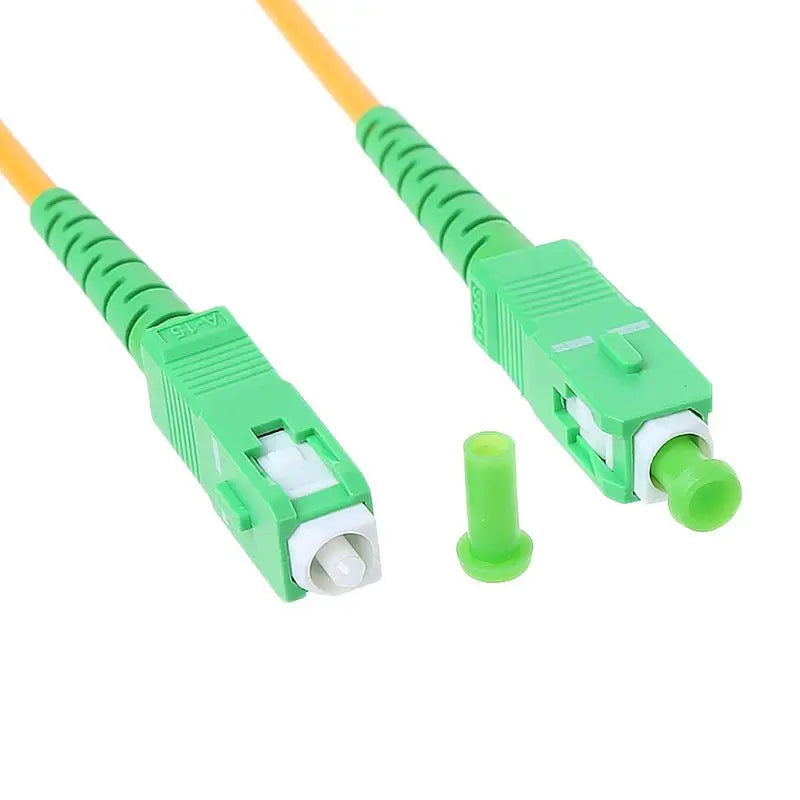 SC/APC-SC/APC-SM 3mm Fiber Optic Jumper Cable Single Mode Extension Patch Cord 1m/ 2m/ 3m /5m /10m