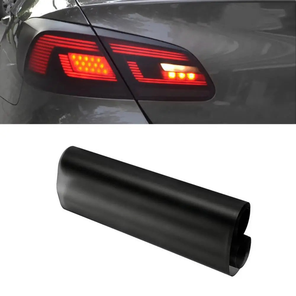 PVC Car Lamp Film 30x150cm Matte Black Auto Car Headlight Fog Light Tint Film Sticker Decoration for Car Body Film