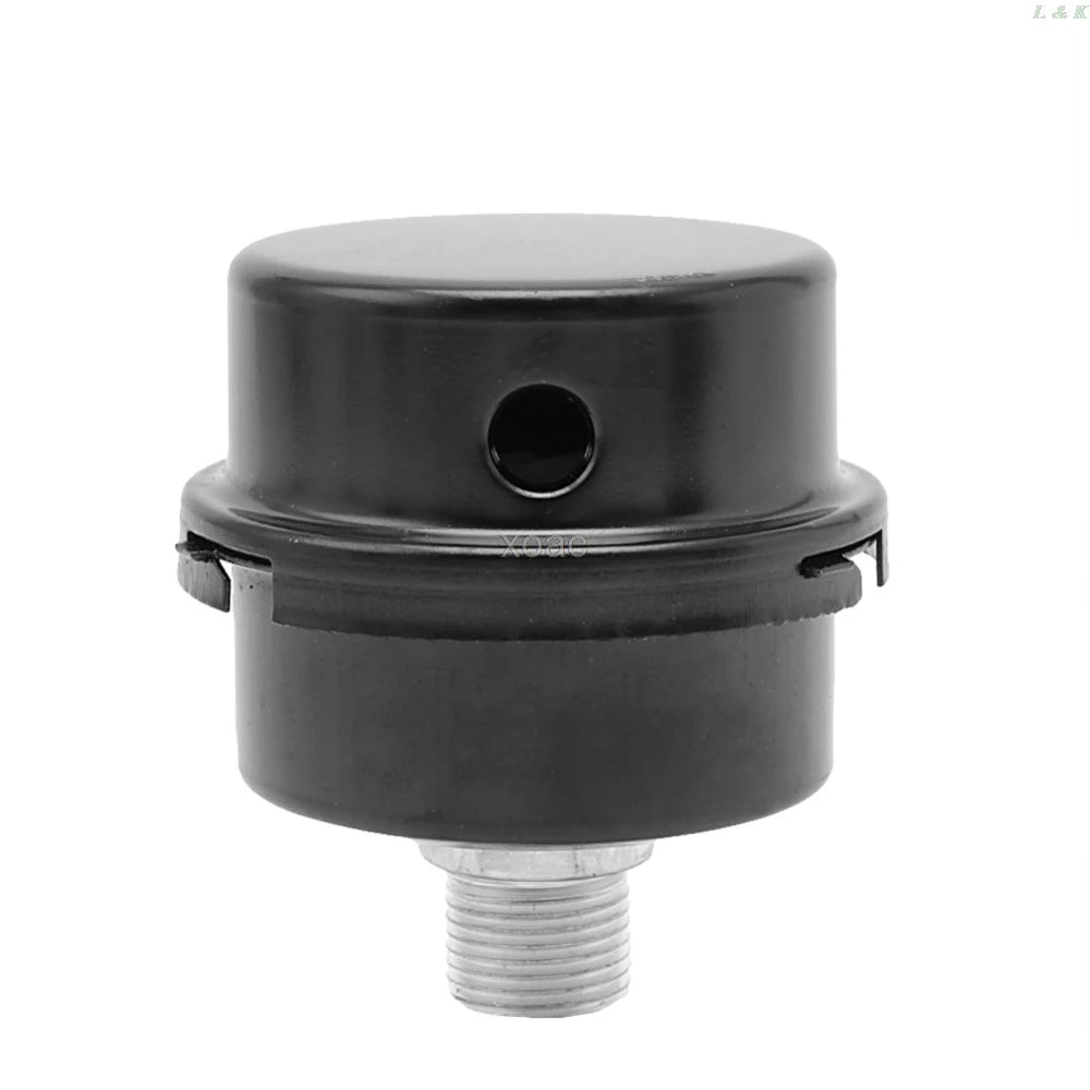 12.5mm 16mm 20mm Air Compressor Parts Metal Air Compressor Intake Filter Noise Muffler Silencer 1/2'' 5/8" 3/4'' Thread M12