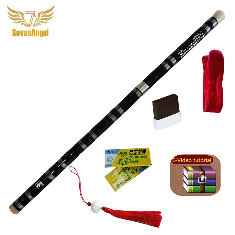 High Quality Bamboo Flute Professional Woodwind Musical Instruments C D E F G Key Chinese Dizi Transversal Flauta 5 Colors