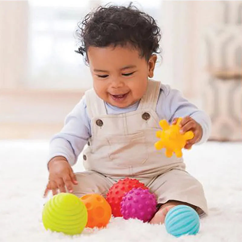 Baby Developmental Toy Ball Sensory Baby Games Toys Make Sounds Stress Ball Baby Toy Tactile Toys For Babies 0 12 Months