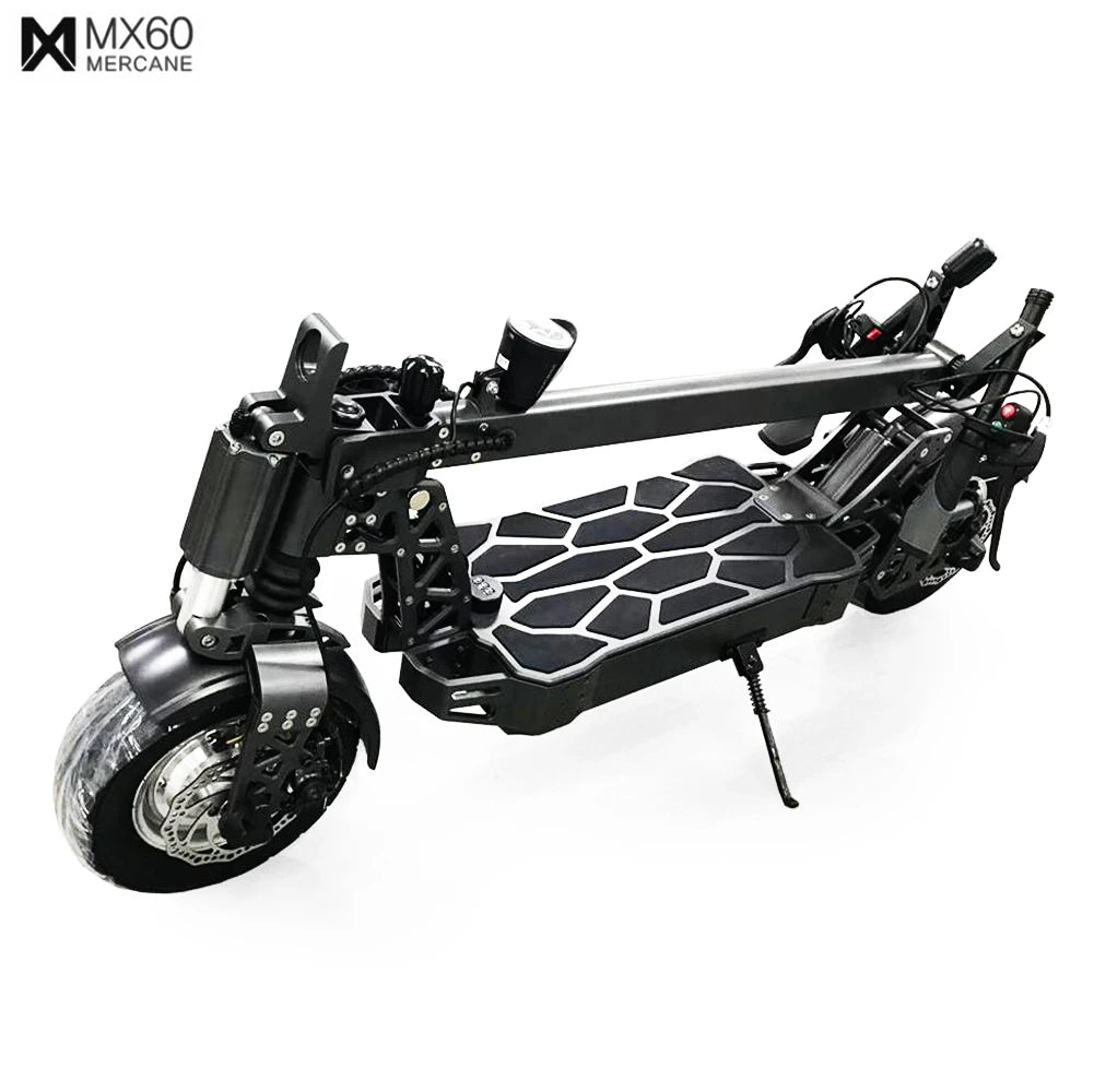 New Mercane MX60 Smart Electric Scooter 2400W 60km/h 100km Range Dual Drive motor Foldable Skate Board