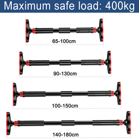 Регулируемый дверной турник Подтягивание Руки Тренировка Домашний зал Тренажерный зал Фитнес Кольцо Упражнение Спорт турник Оборудование Бодибилдинг