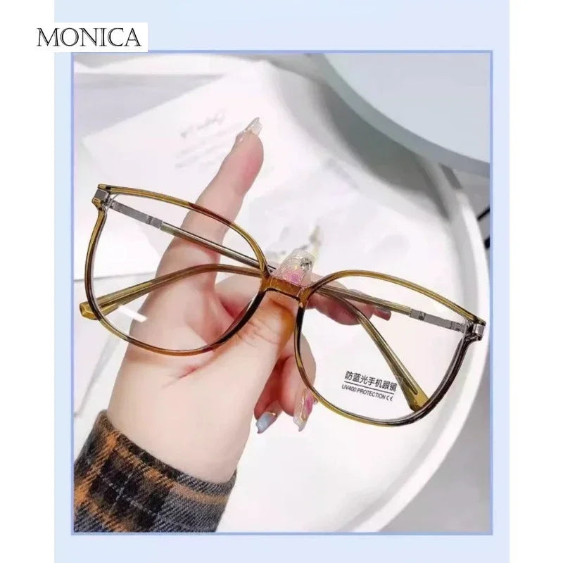 Glitter Anti Blue Light Reading Glasses for Men Women Optical Computer Reader Eyewear Hyperopia Prescription Diopter +1.0 ~+4.0