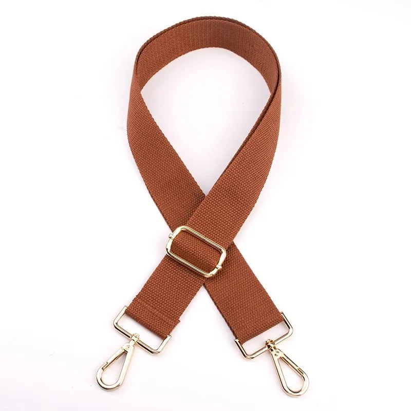 Nylon Bag Strap Solid color Woman Colored Straps for Crossbody Messenger Shoulder Bag Accessories Adjustable  Belts Straps