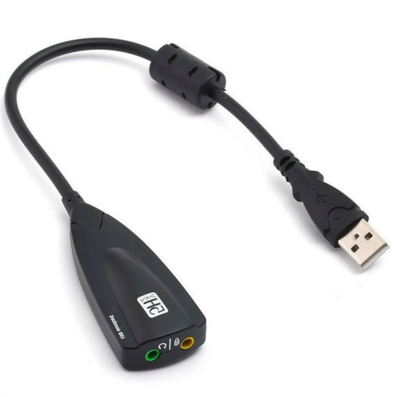 5HV2 стерео 7.1-канальная звуковая карта с кабелем USB звуковая карта компьютерные игры внешняя высококачественная звуковая карта