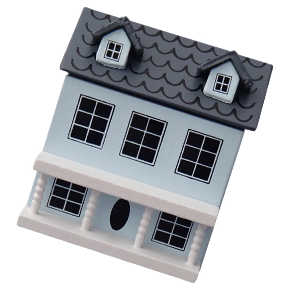 Villa Small House Prefabricated Miniature Kit Diy Dollhouse Houses Micro Landscape Decor Suite