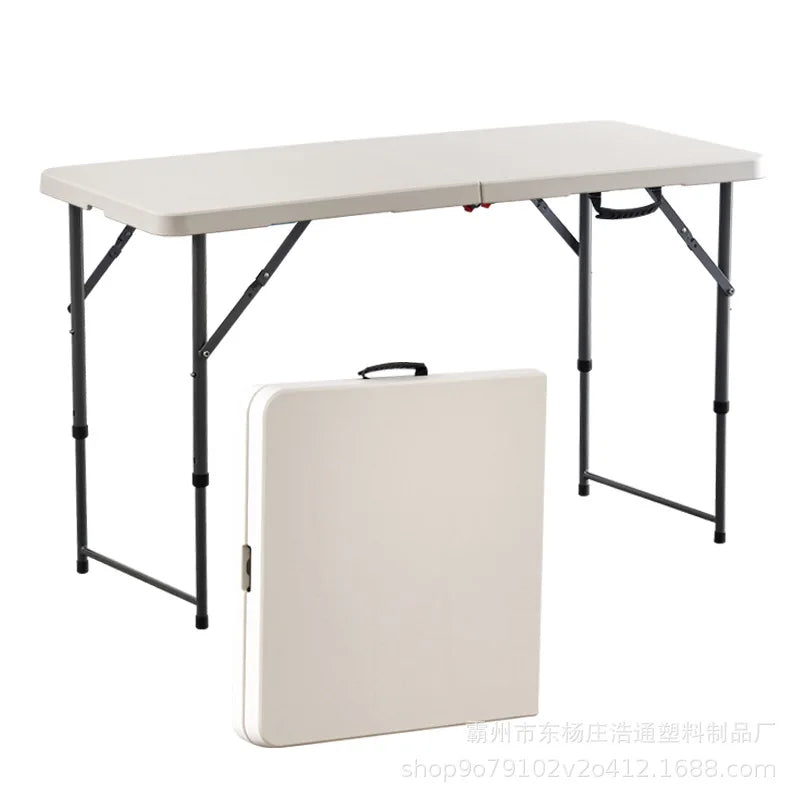 Outdoor Camping Folding Table Portable Office Stall Long Table Outdoor Folding Conference Table Foldable Camping Table