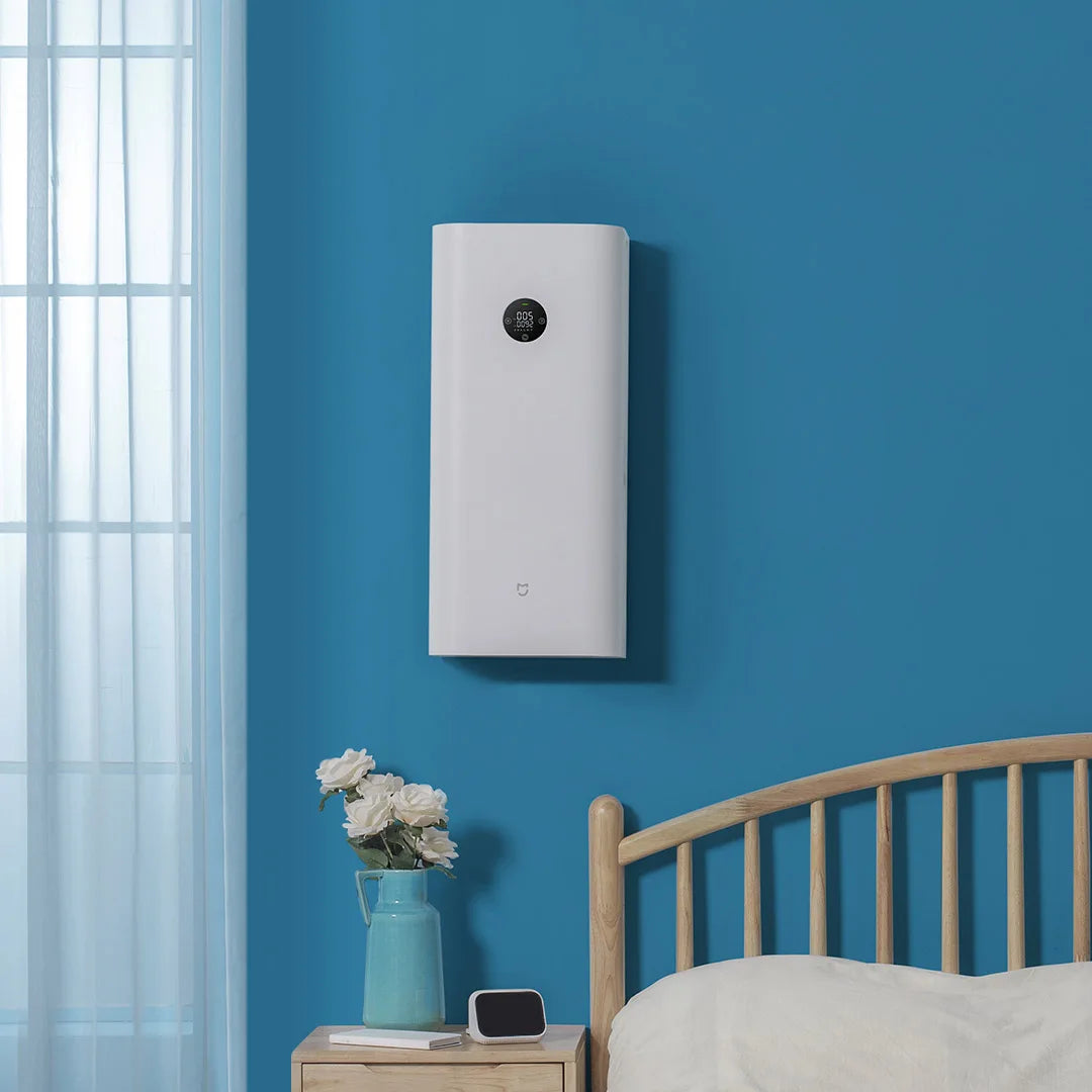 Xiaomi Mijia Fresh Air Ventilator A1-150 PTC Дополнительный нагрев 150 м³/ч Объем воздуха Очиститель воздуха Mijia Применимая площадь ≤ 53 м2