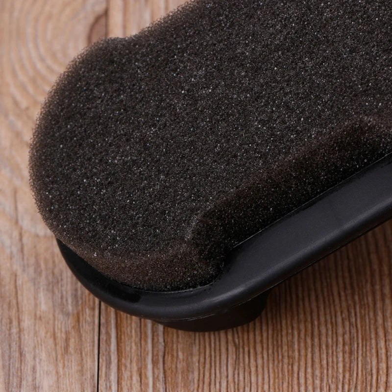 Quick Polish Shoes Cleaning Brush Liquid Cleaning Wax Leather Polishing Sponge