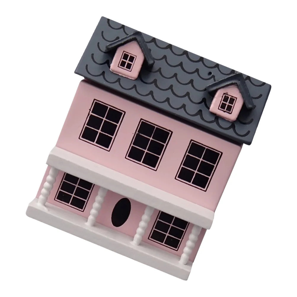 Villa Small House Prefabricated Miniature Kit Diy Dollhouse Houses Micro Landscape Decor Suite