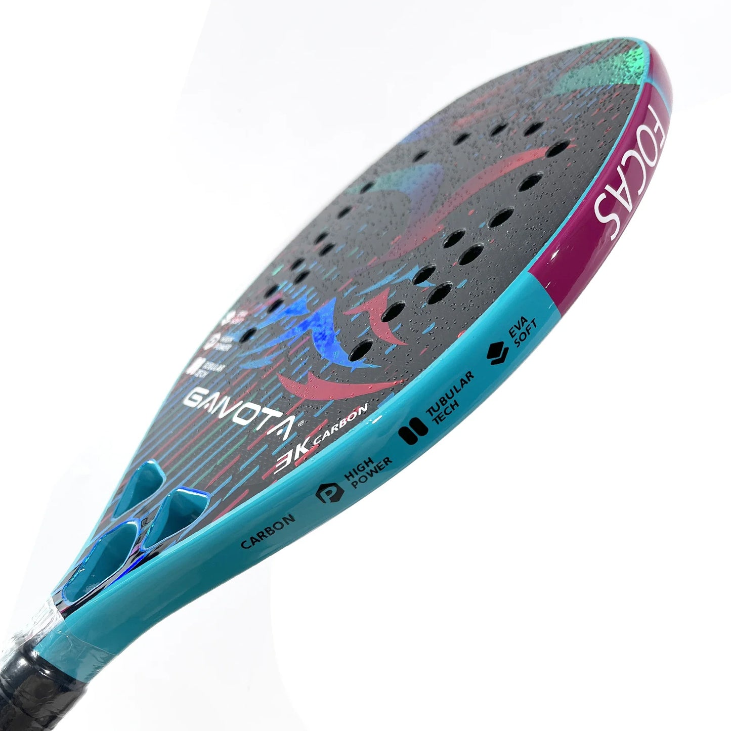 GAIVOTA 2024 Beach tennis racket carbon 3K Gradient +bag