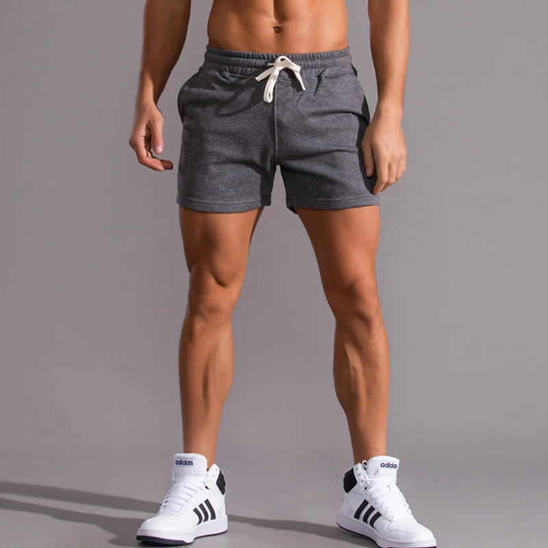 Summer New 100% Cotton Casual Shorts Men High Quality Fashion Short Pants Men Side Pockets Zip Outdoor Running Shorts Men