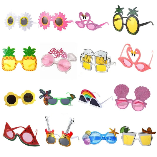 Beach Glasses Funny Flamingo Party Glasses Hawaii Party Sunglasses Funny Glasses Beach Sunglasses Party Favor