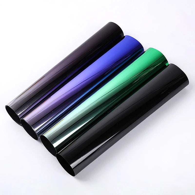 20X150cm Car Sun Shade Front Windshield Sunshade Protector Solar Window Tint Film Heat Insulation Color Changing Film Universal