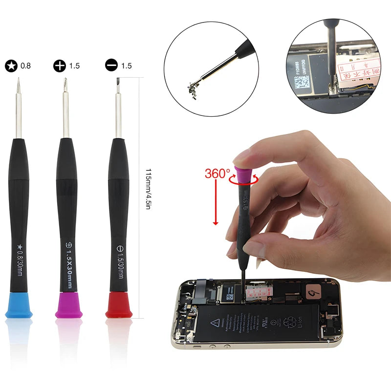 Universal Phone Disassembly Opening Screen Pry Repair Tool Kits Professional Phone Screwdriver Tools For iPhone Samsung Xiaomi