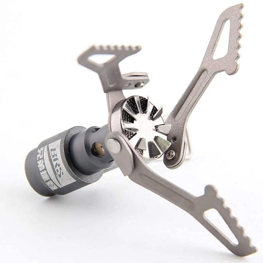 Portable BRS Outdoor Solo Titanium Camping Gas Stove 25g Lightweight Mini Gas Cooker Burner Camping Hiking Gas Burner brs-3000t