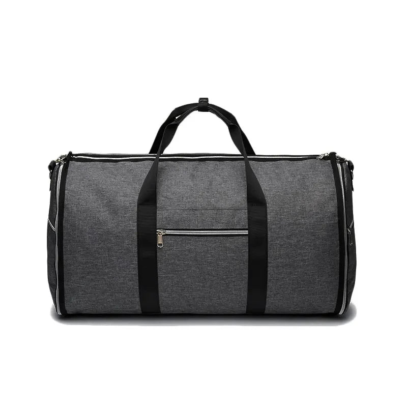 Portable Luxury Suit Storage Bag 2 in 1 Busines Travel Duffel Bag Men's Garment Bag Shoulder Trip Handbag Clothing Luggage Bag