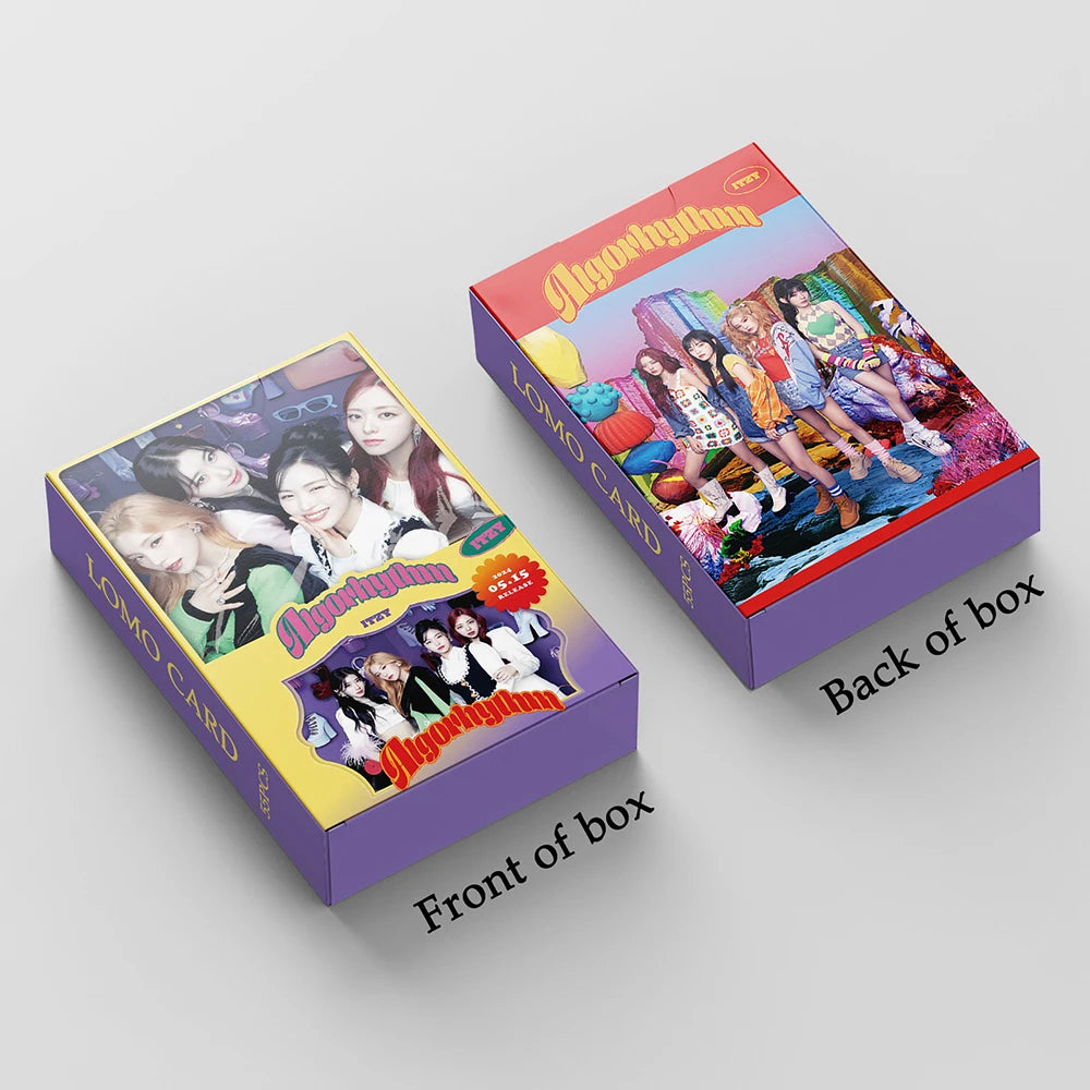 54pcs/set Kpop ITZY Lomo Cards BEST FRIENDS FOREVER 2022 Greeting Season Photo album Cards Photocard Postcard Pictures Fans Gift