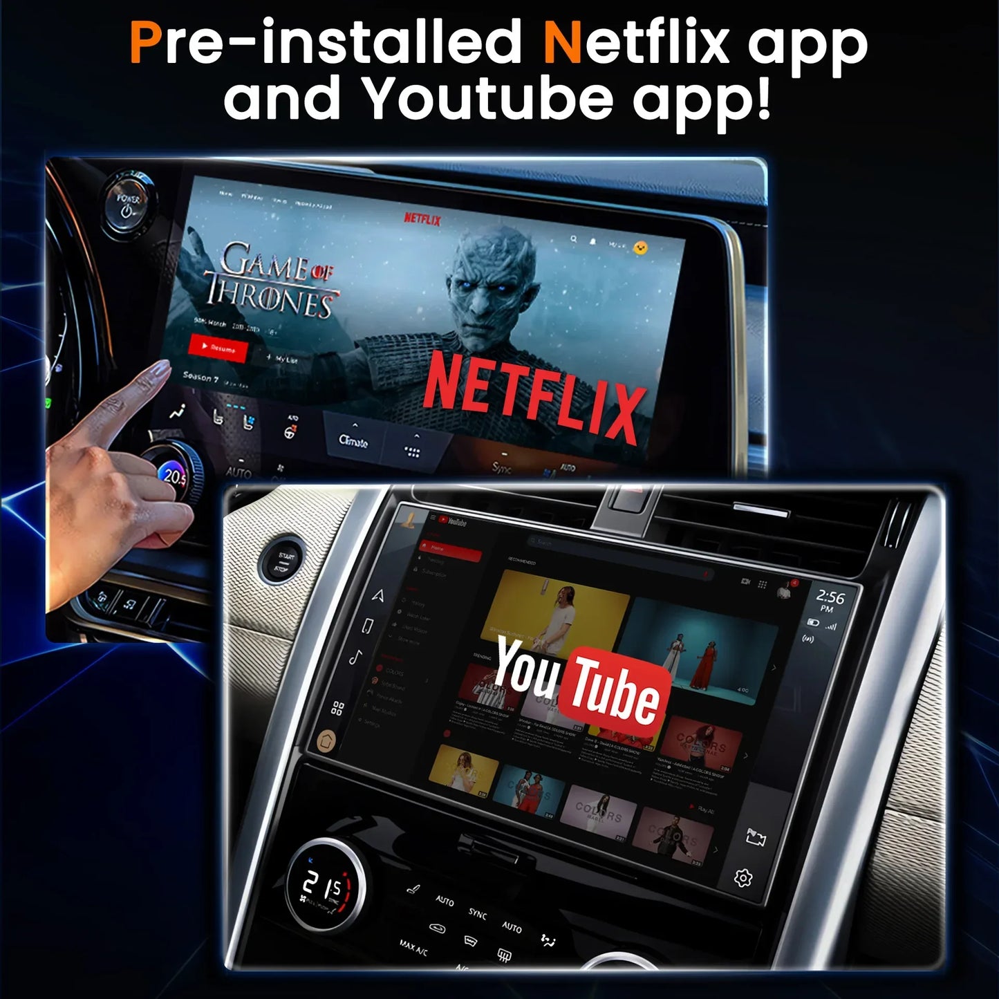 Android 13 CarPlay Smart Ai Box Android Wireless CarPlay Android Auto адаптер для Netflix Для YouTube автомобильные интеллектуальные системы