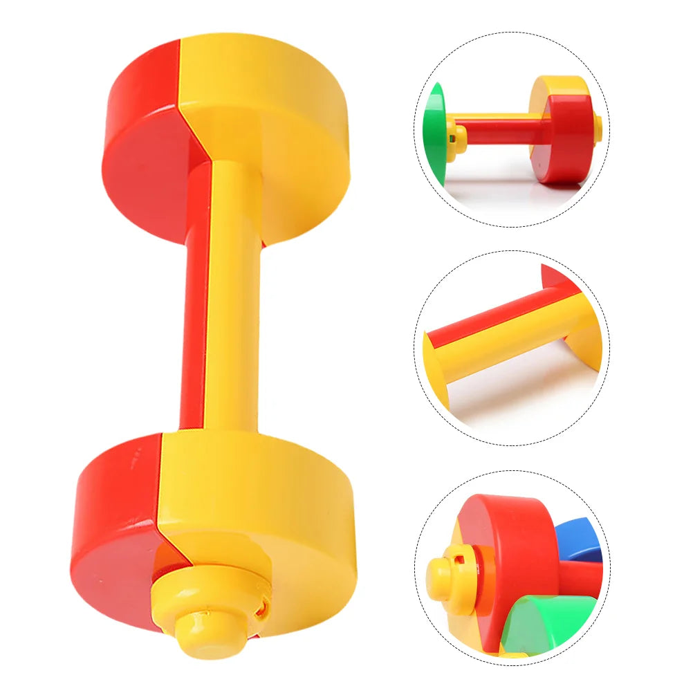 Dumbbell Kids Dumbbells Exercise Toy Children Hand Barbell Baby Bar Weights Barbells Workout Kindergarten Toys Mini Morning