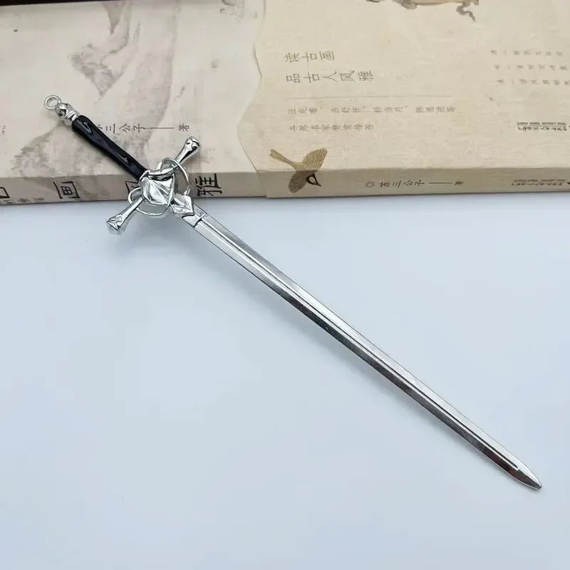 New Punk Metal Sword Hairpin Chinese Simple Hair Sticks for Women DIY Hairstyle Design Tools Accessories Dropshipping