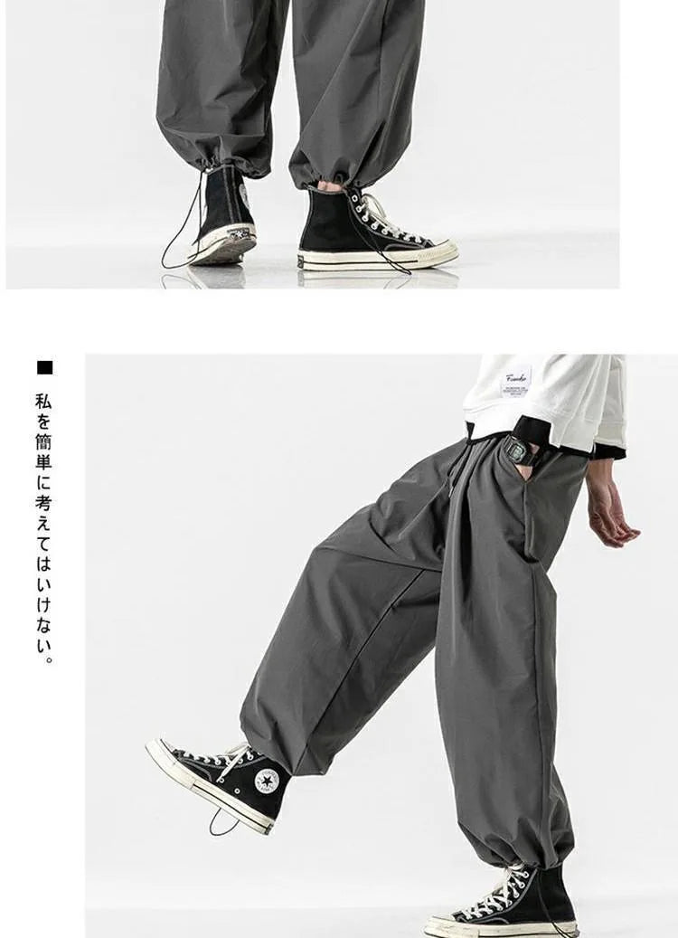 Men Korean Style Casual Pants Mens Fashion Plus Size 5XL Trousers Male Oversize Harem Pants Men Clothes