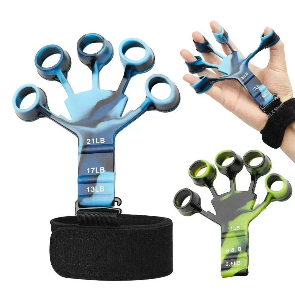 Training & Exercise 6 Resistance Hand Expander Finger Grip Sport Gym Training Accessories Trainning & Exercise Gripster Fitness