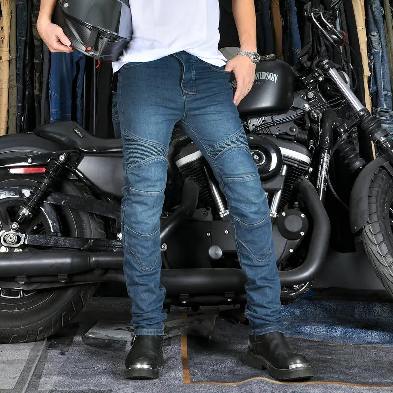 New Motorcycle Pants, Riding Jeans, Anti-fall, Classic Motorcycle Rider Pants, Racing Pants for All Seasons