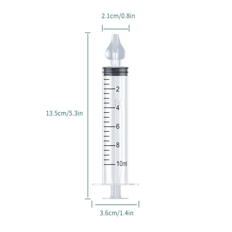 1 قطعة أنبوب إبرة لغسالة أنف الطفل معدات تنظيف الأنف عملية بسيطة منتجات العناية بالتنظيف للأطفال
