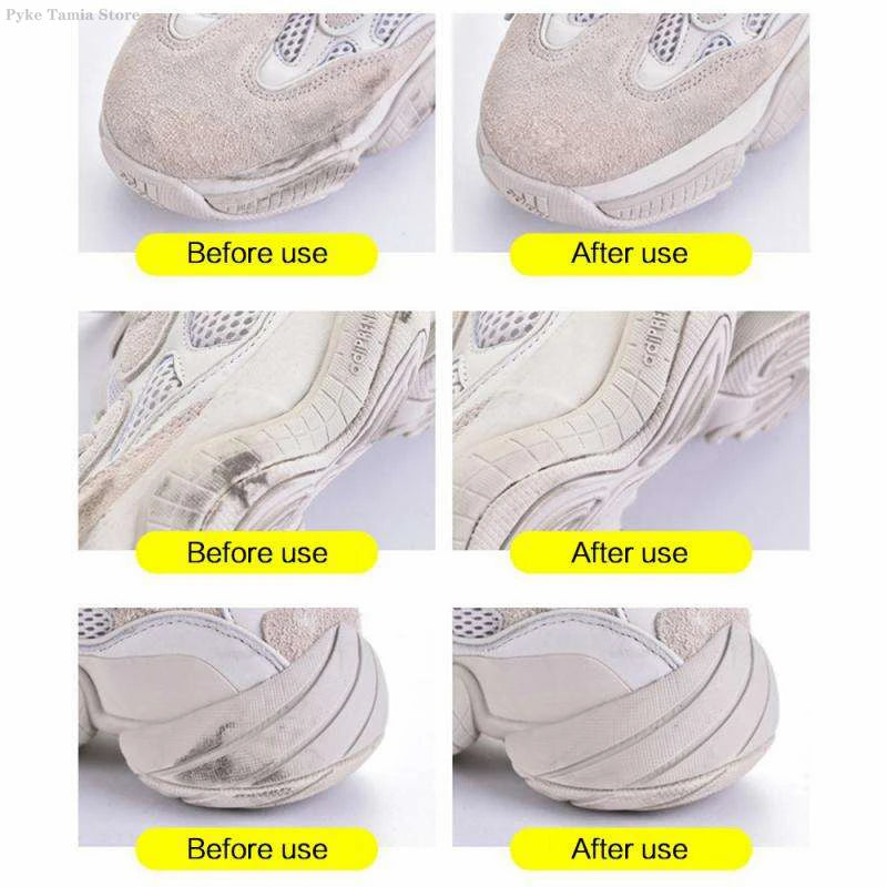1 шт., очиститель для кроссовок, резиновый блок, ластик для ухода за обувью, натуральный натирающий замшевый кожаный ластик для дезактивации ботинок, очиститель пятен