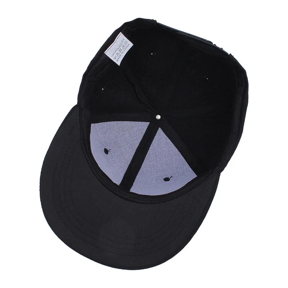 Unisex Cap Acrylic Plain Snapback Hat High Quality Adult Hip Hop Baseball Caps for Men Women Outdoor Leisure Baseball Flat Hat