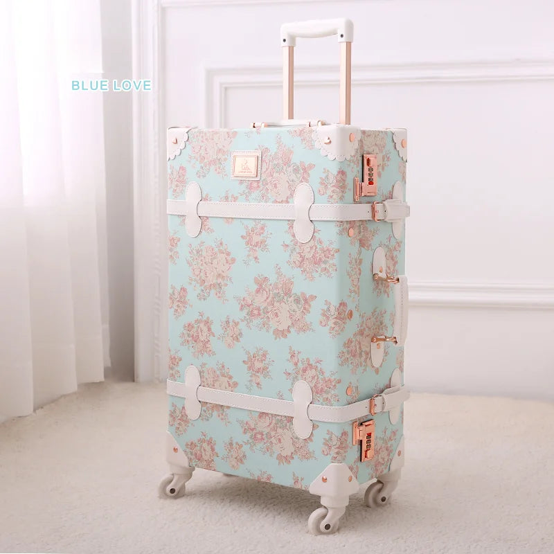 20 inch Cabin Rolling Luggage combination lock middle size luggage Travel Suitcase Set Universal student Trolley Luggage Set