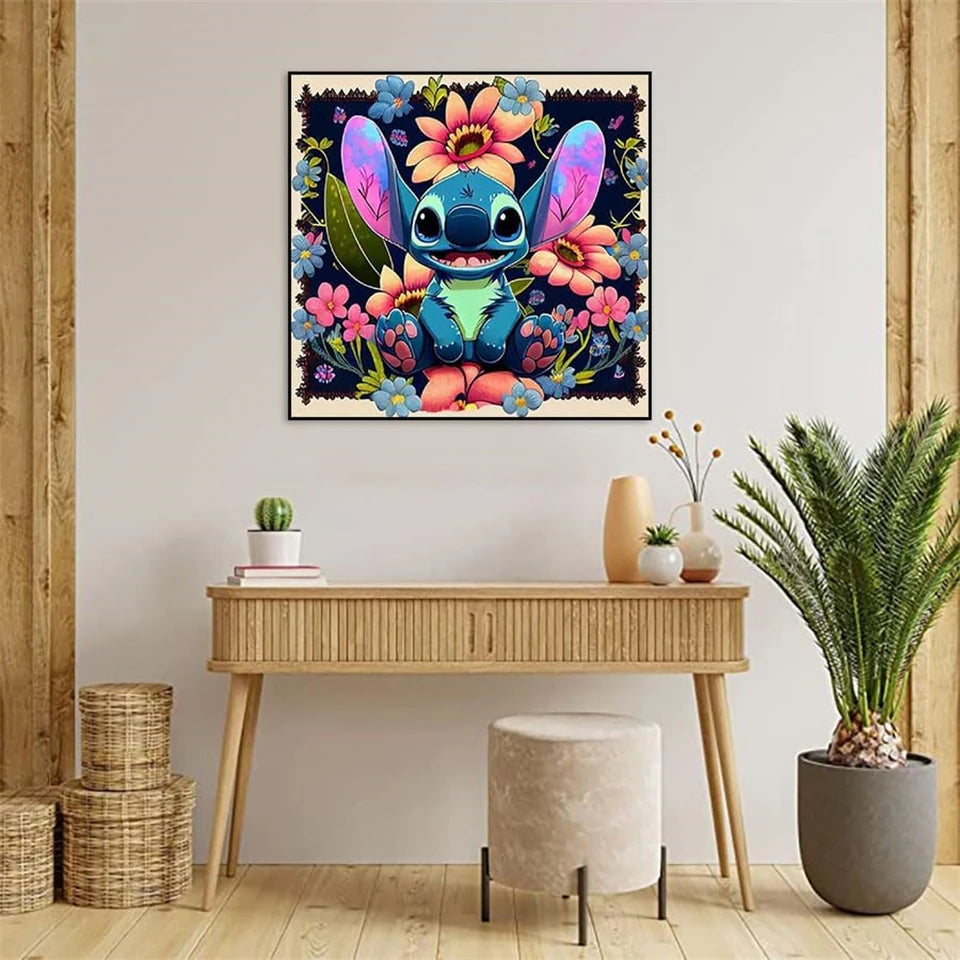 Disney Princess Stitch Diamond Painting Crystal Embroidery 5D Diamond Art Full Drill Kits Rhinestones Picture Crafts Home Decor