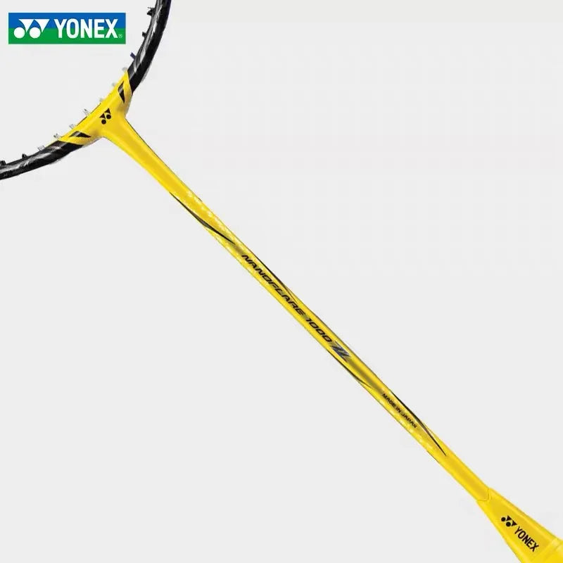 Ракетка для бадминтона Yonex yy Сверхлегкая углеродистая ракетка Flash NF 1000Z желтая скорость увеличенный замах профессиональная