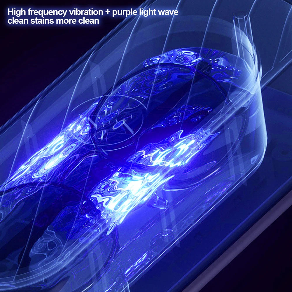 آلة تنظيف بالموجات فوق الصوتية متعددة الوظائف عالية التردد لتنظيف المجوهرات والنظارات والساعات وأطقم الأسنان الصناعية