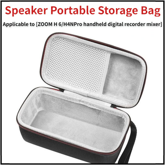 Portable Speaker Storage Bag Anti-Scratch Bag for-MARSHALL EMBERTON Speaker for CASE with Zipper Audio Protective Box Easy Open