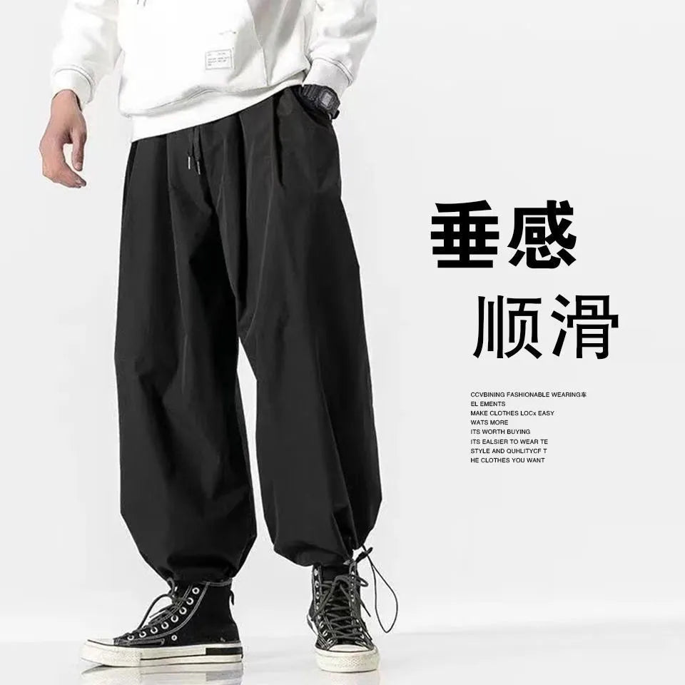 Men Korean Style Casual Pants Mens Fashion Plus Size 5XL Trousers Male Oversize Harem Pants Men Clothes