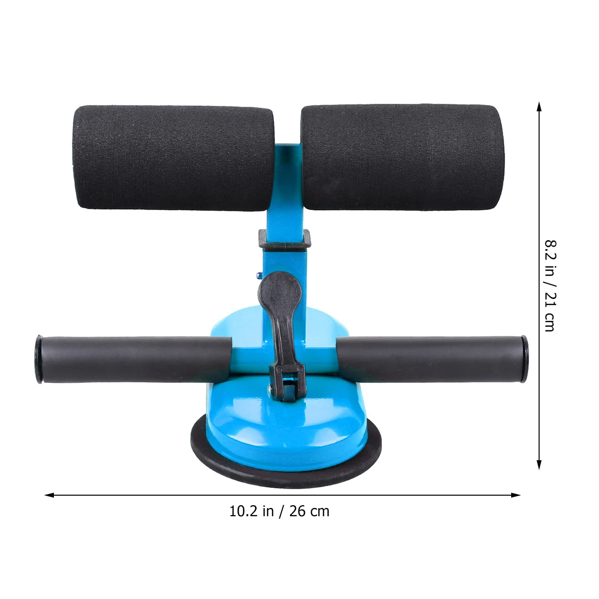 Household Waist And Abdomen Sit Up Fitness Stand Suction Cup Double Bar Sit-up Assist Device Abdominal Trainer for Home